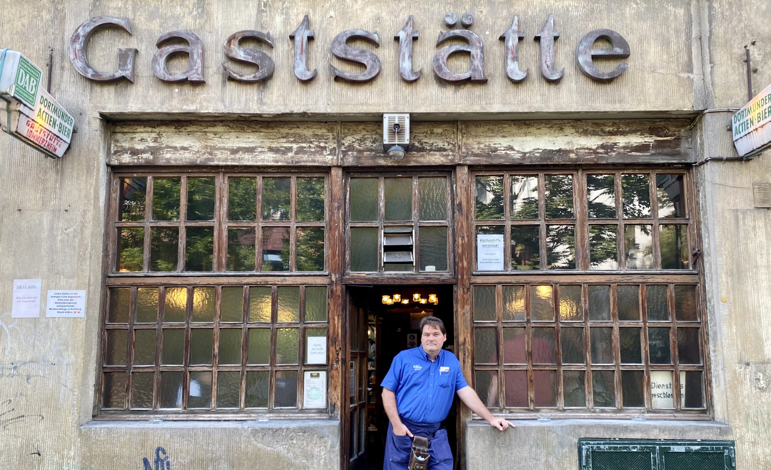 Des Kölners liebstes Wohnzimmer: zu Gast im Lommerzheim, oder: Köln ist ein Jeföhl